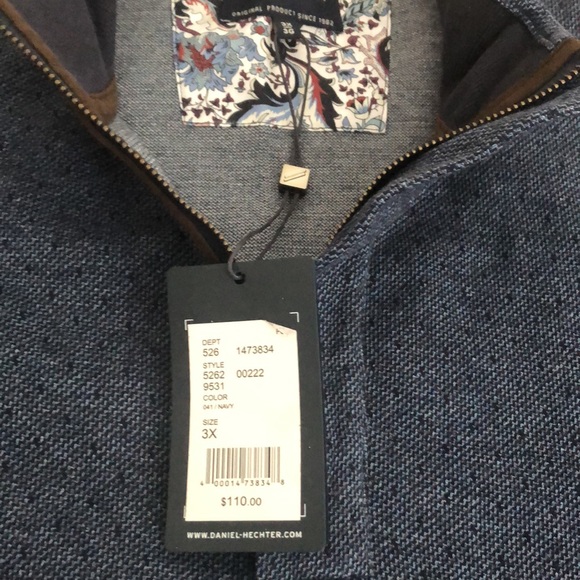 Oversize 3XL long sleeve sweater, MWT, Daniel Hechter, soft and comfortable - Picture 4 of 9